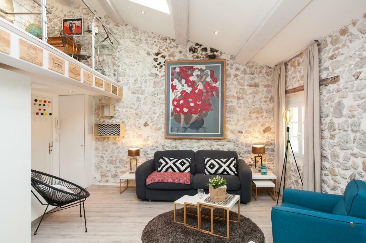 Superbe Appartement Loft Vieil Антиб Экстерьер фото