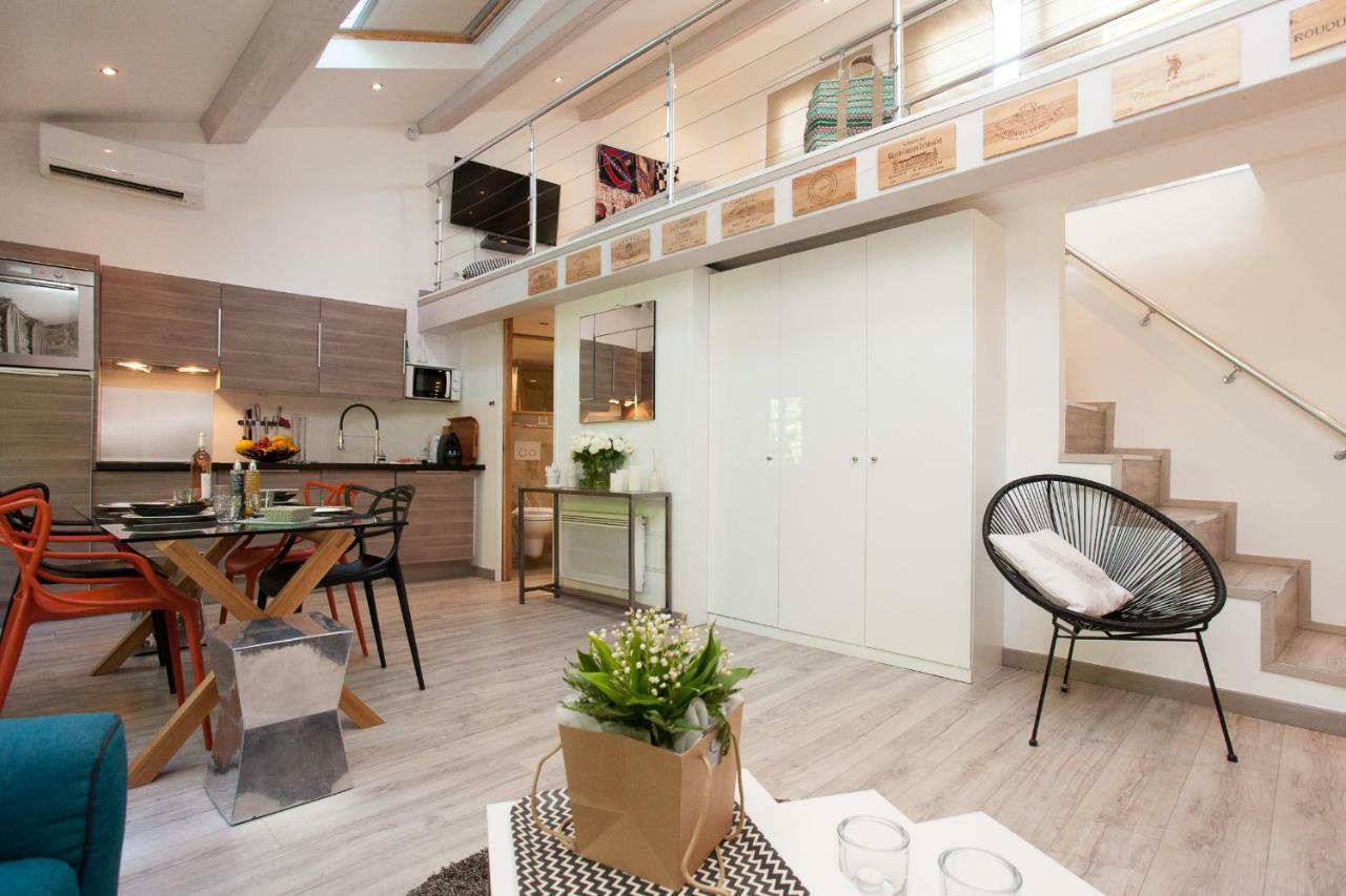 Superbe Appartement Loft Vieil Антиб Экстерьер фото