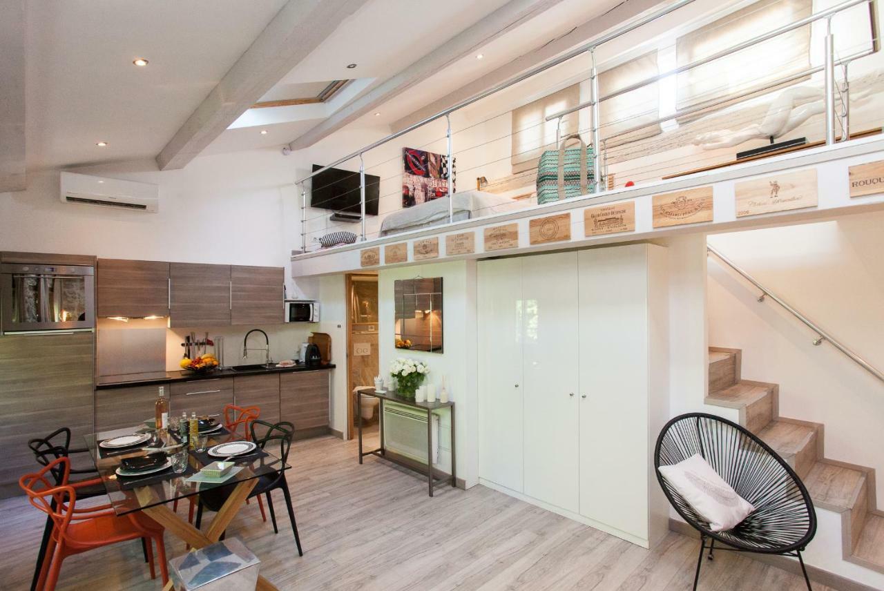 Superbe Appartement Loft Vieil Антиб Экстерьер фото